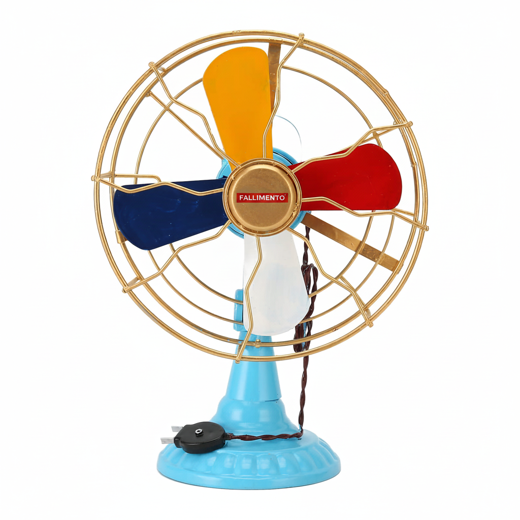Ventilatore Vintage Logo Fallimento
