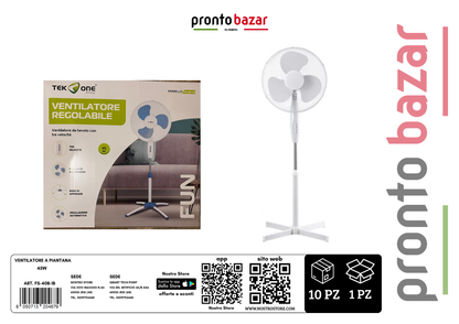 ventilatore a piantana 45w