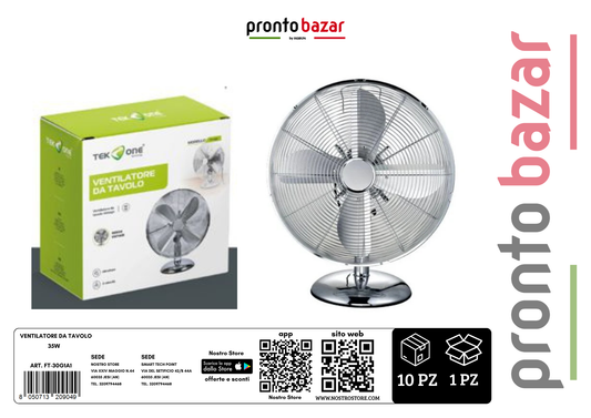 ventilatore da tavolo 35w