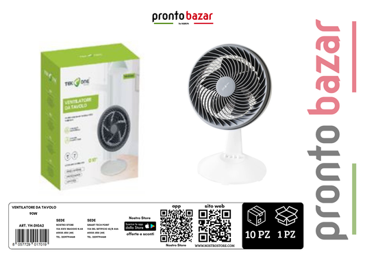ventilatore da tavolo 90w