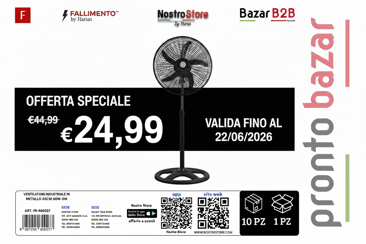 Volantino Offerta Nero